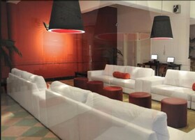 Sala de estar en el lobby