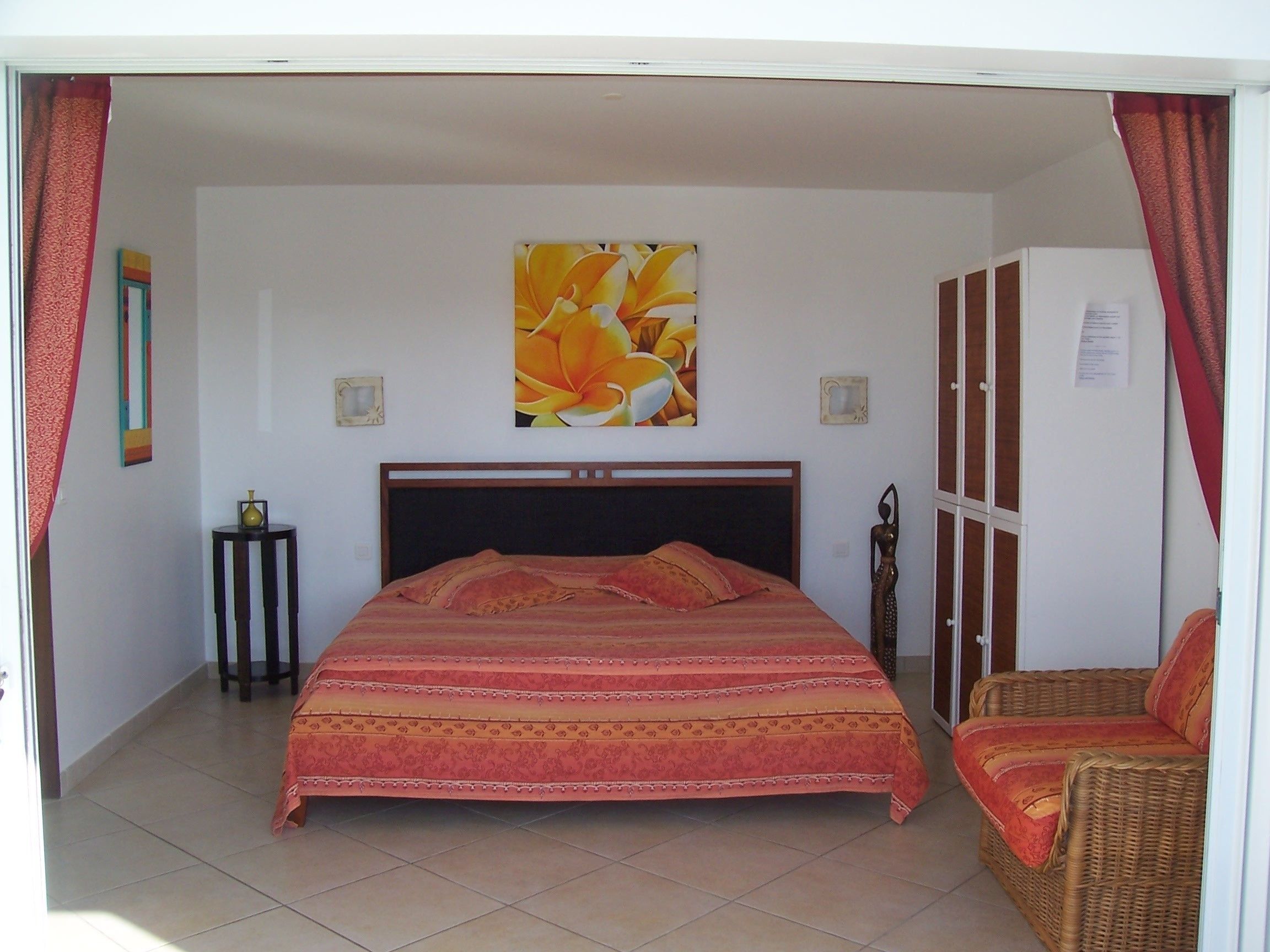 Casa de campo romântica, 1 quarto, acesso à piscina, vista para o mar