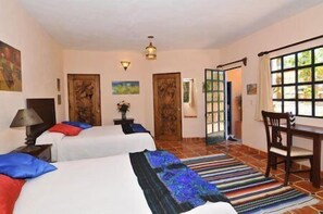Superior Double Room, 2 Double Beds, Private Bathroom | In-room safe, desk, free WiFi - Casa Frida B&B (San Miguel de Allende)