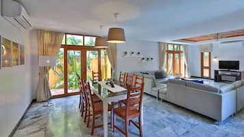 Villa, 3 Bedrooms, Private Pool | Living area | LCD TV