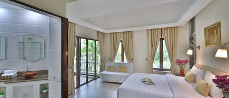 Superior Villa, 4 Bedrooms, Private Pool, Garden Area | Premium bedding, in-room safe, individually decorated