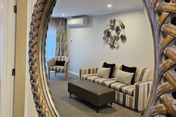 Premium Two Bedroom | Individually decorated, individually furnished, desk, laptop workspace