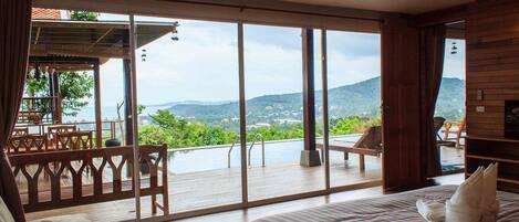 4 bedroom Private Pool Villa | Vista desde la habitación