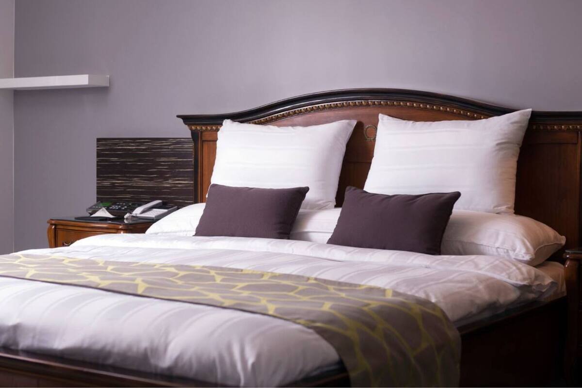 suite double room | minibar, desk, blackout curtains, iron/ironing board