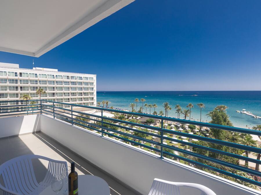 Chambre Double ou avec lits jumeaux, vue mer, en front de plage