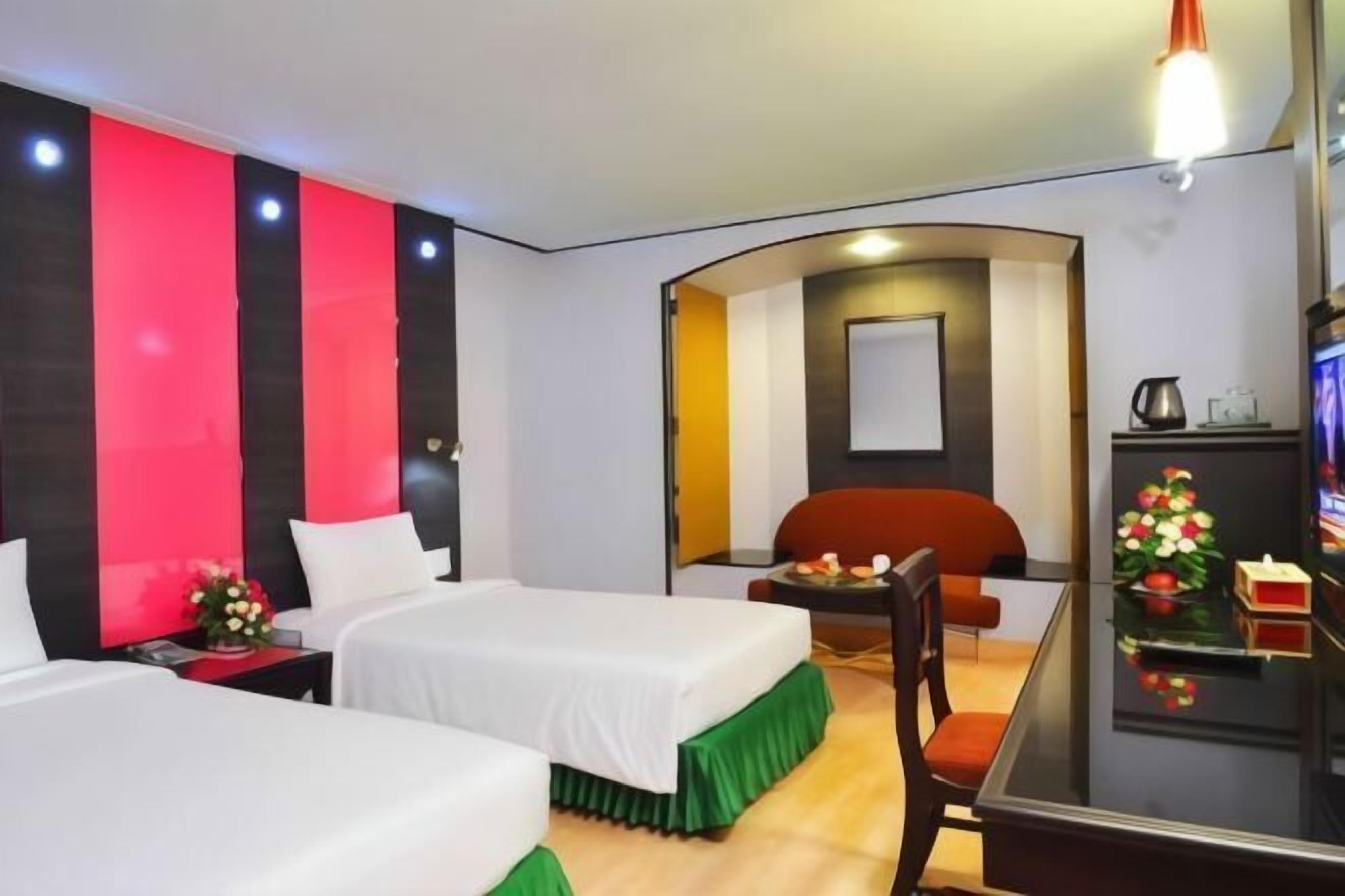 Minibar, in-room safe, desk, rollaway beds