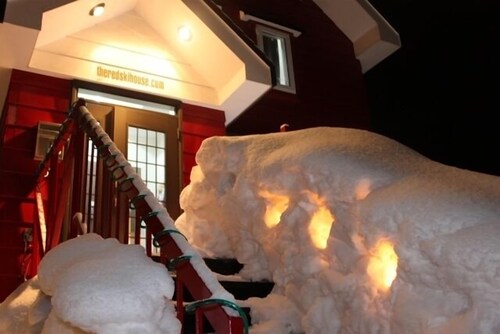 The Red Ski House