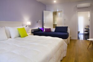 Premium bedding, minibar, in-room safe, desk