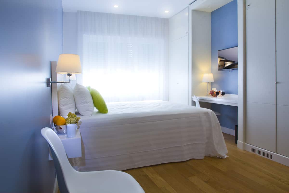Biancheria da letto di alta qualità, minibar, una cassaforte in camera