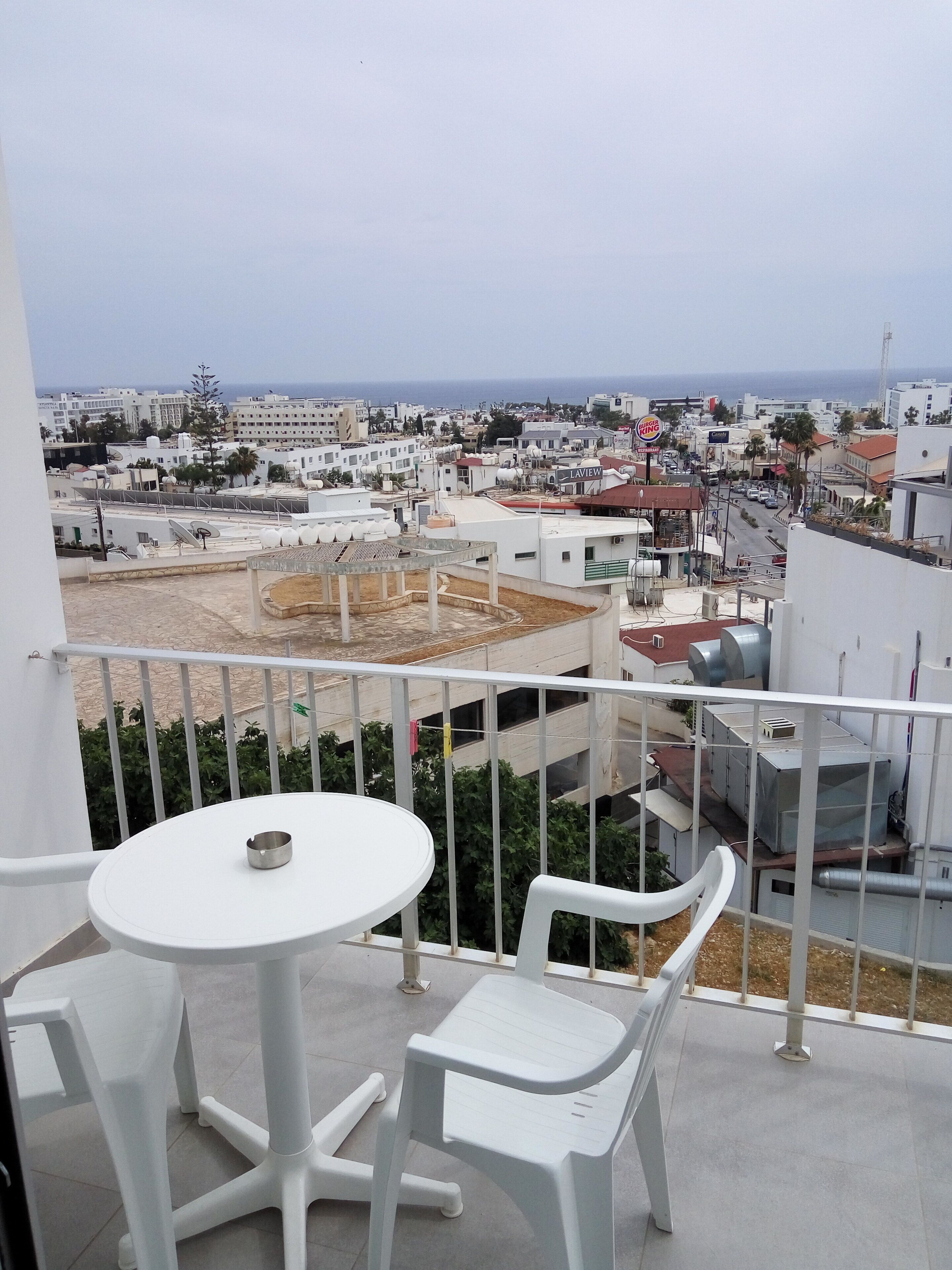 Apartment, 2 Single Beds, Sea View | Balcony