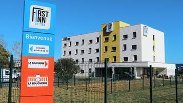 Façade de l’hébergement