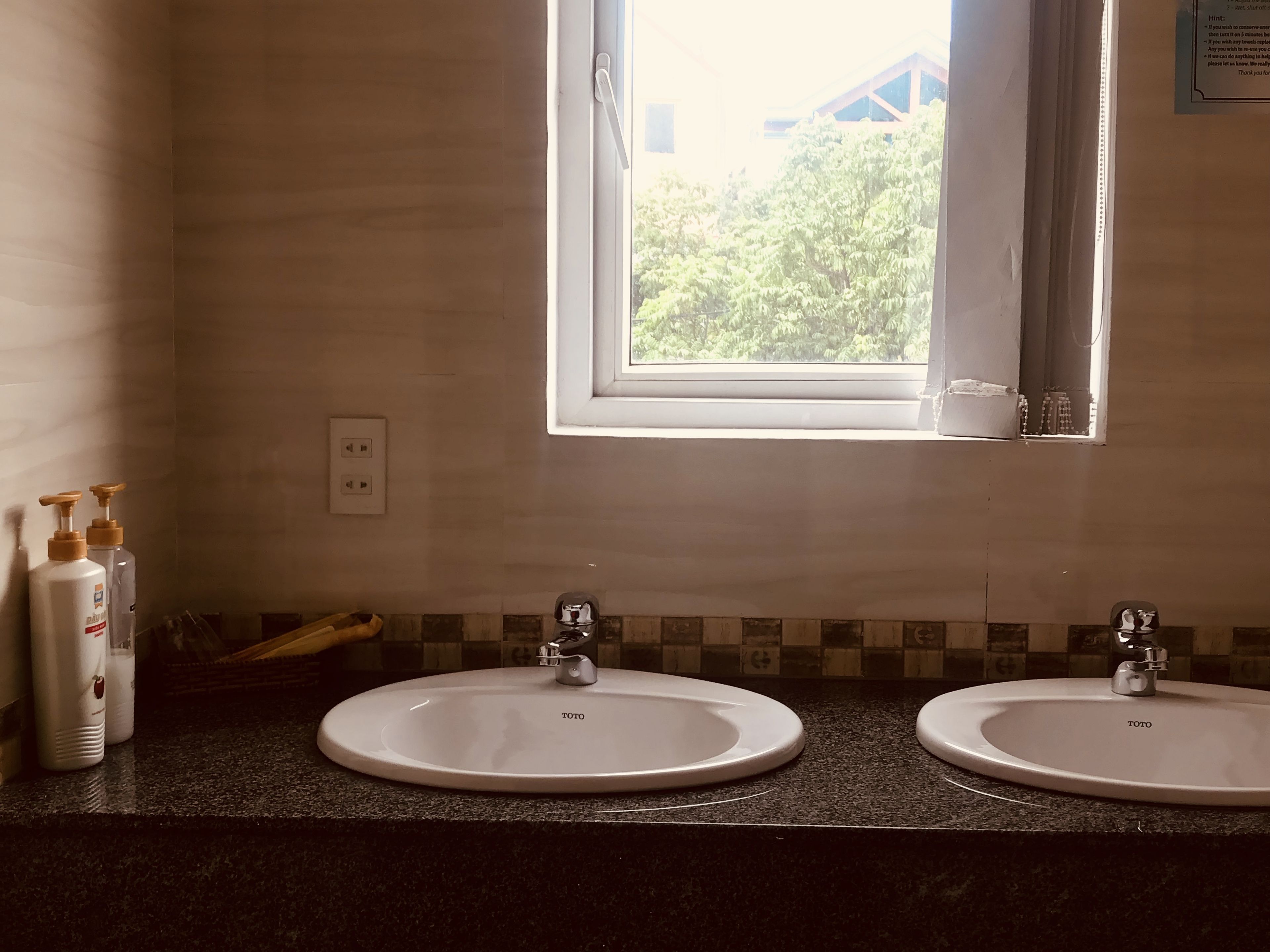 basic double or twin room, 1 bedroom | bathroom | shower, free toiletries, hair dryer, slippers