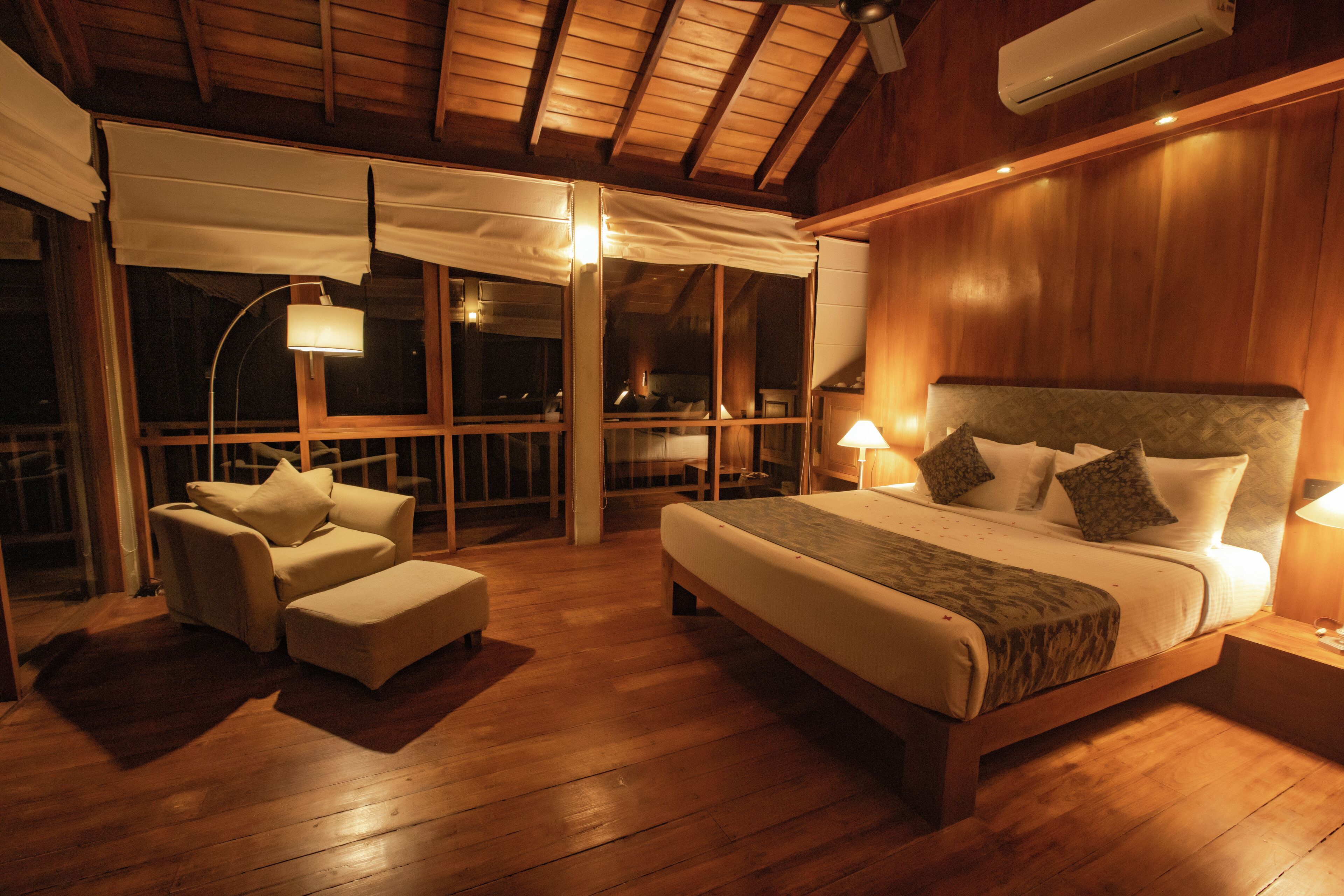 family villa, 2 bedrooms, garden area | 1 bedroom, premium bedding, down duvets, minibar