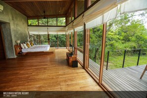 1 bedroom, premium bedding, down comforters, minibar - Wild Grass Nature Resort (Dambulla)