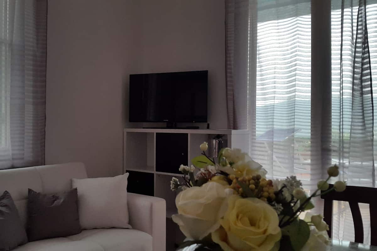 Apartment, 2 Bedrooms | Ruang tamu | TV skrin rata