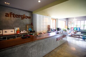 Reception - Afterglow hostel (Mae Sai)