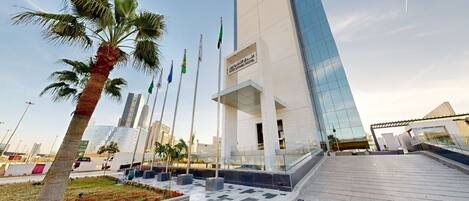 Fassade der Unterkunft