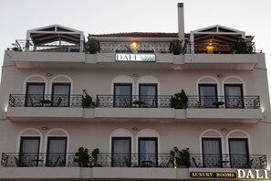 Façade de l’hébergement