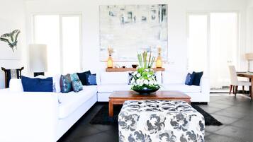 Sala de estar en el lobby