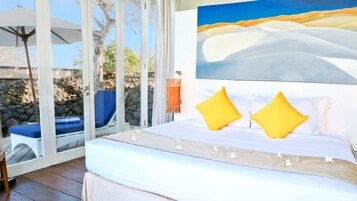 Luxury Villa, 4 Bedrooms, Ocean View | 4 bedrooms, premium bedding, free minibar items, in-room safe