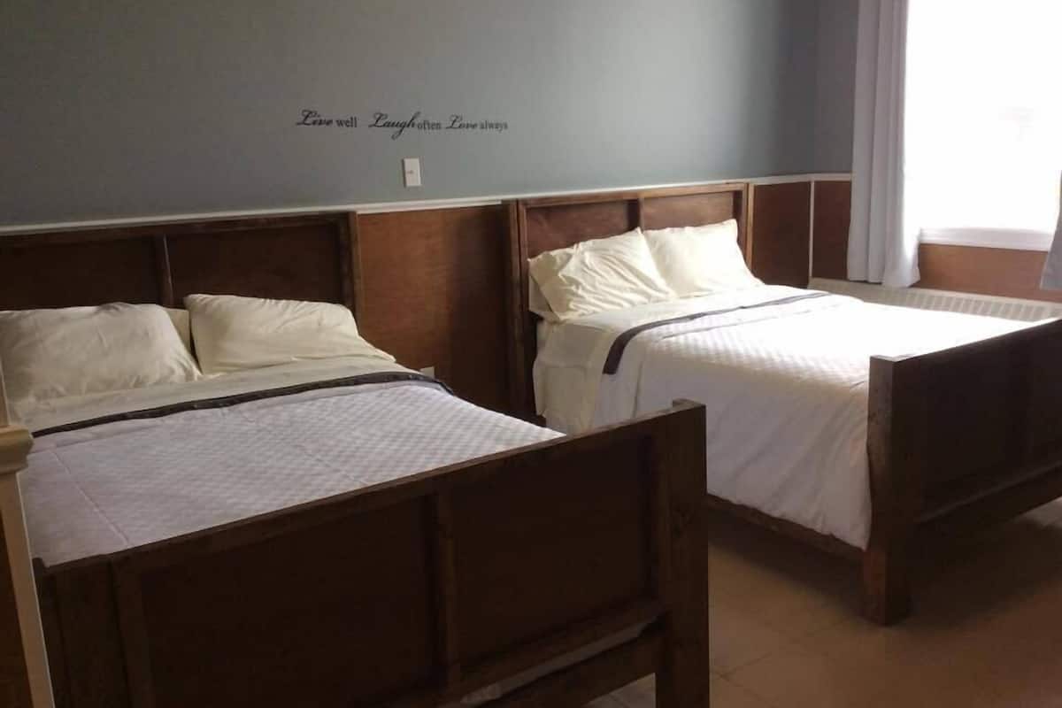 individually decorated, individually furnished, desk, iron/ironing board