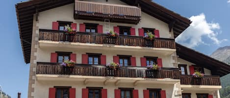 Fassade der Unterkunft