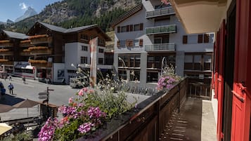 Vue depuis lâhĂ©bergement