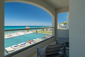 Habitació Deluxe, vistes al mar | Balcó