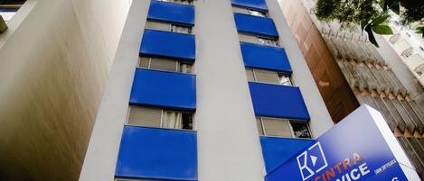 Fassade der Unterkunft