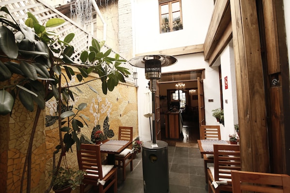 Restaurante al aire libre