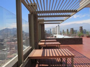 Terrace/patio - A&G Apart Hotel (Santiago)
