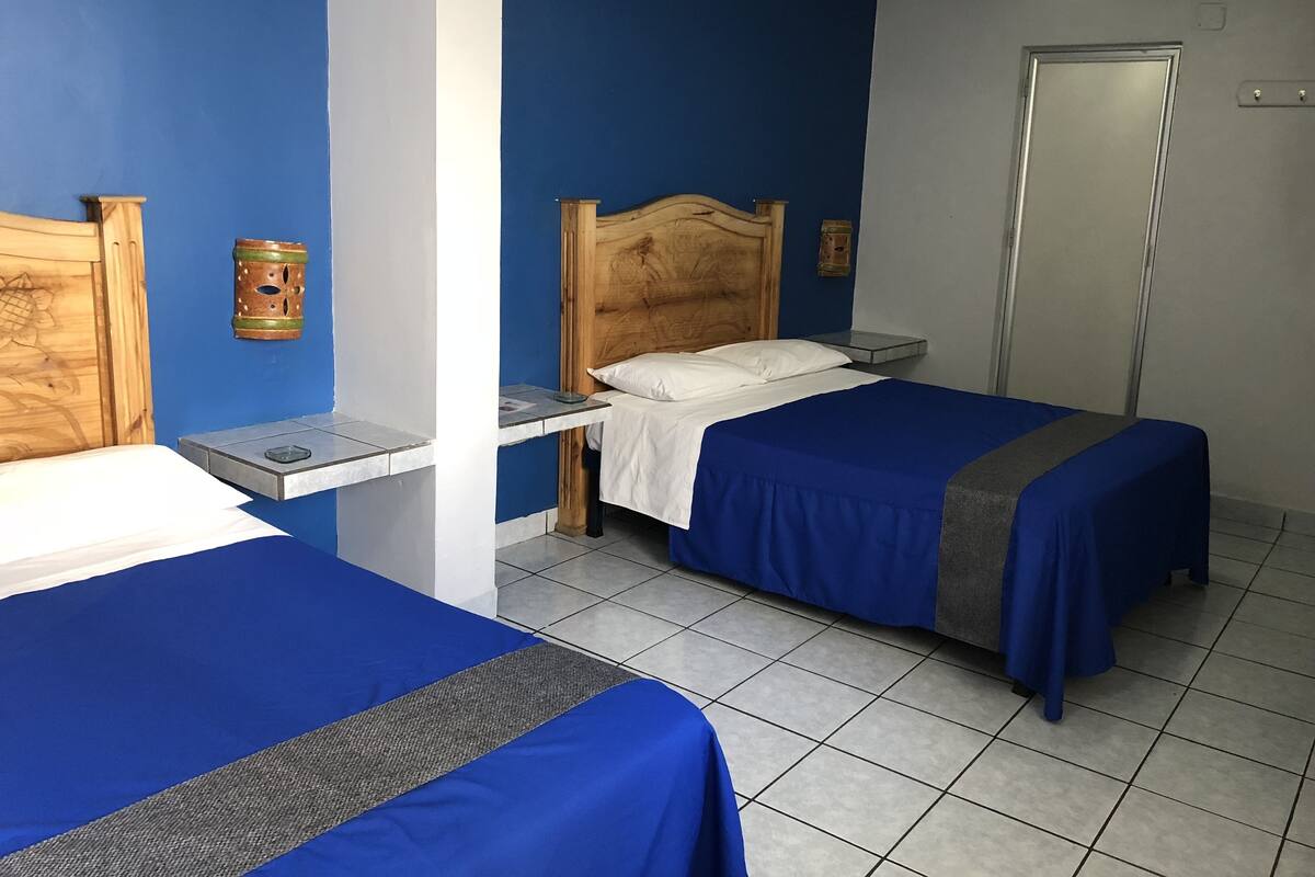 Chambre Double, 2 lits doubles | Wi-Fi gratuit