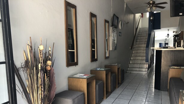 Sitteområde i lobbyen