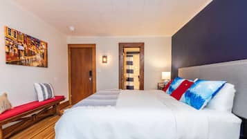 4 habitaciones y sábanas de algodón egipcio