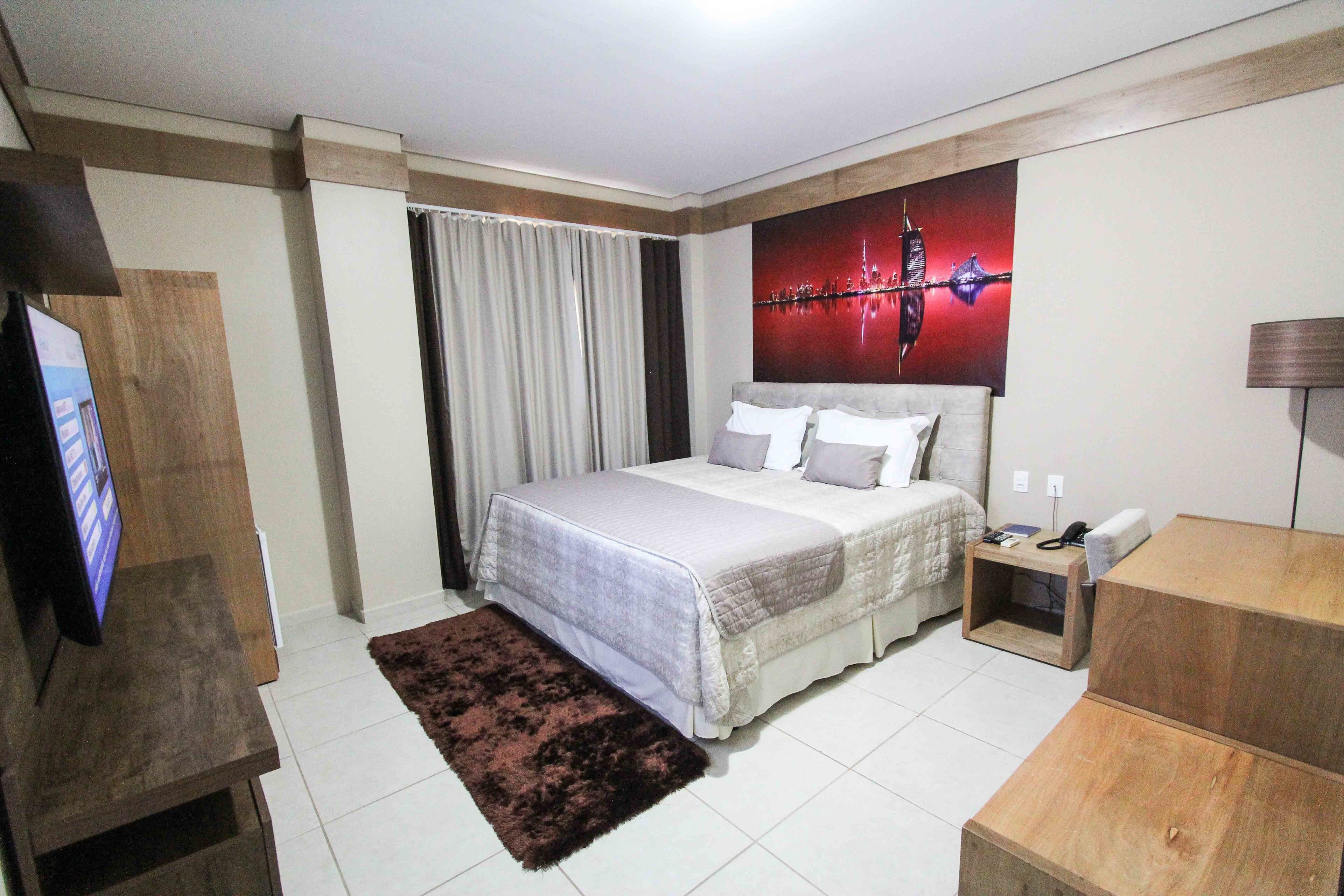 minibar, desk, free wifi, bed sheets