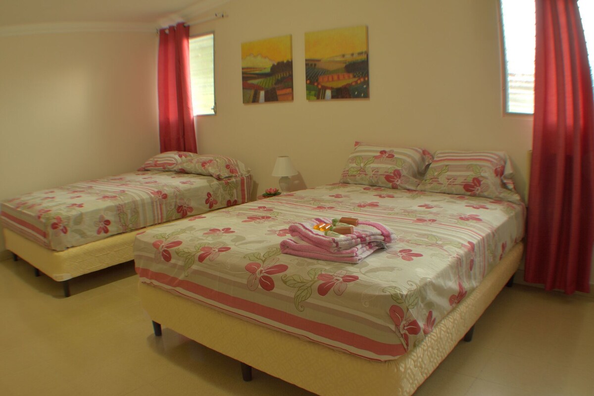 Chambre Quadruple Familiale, 2 grands lits