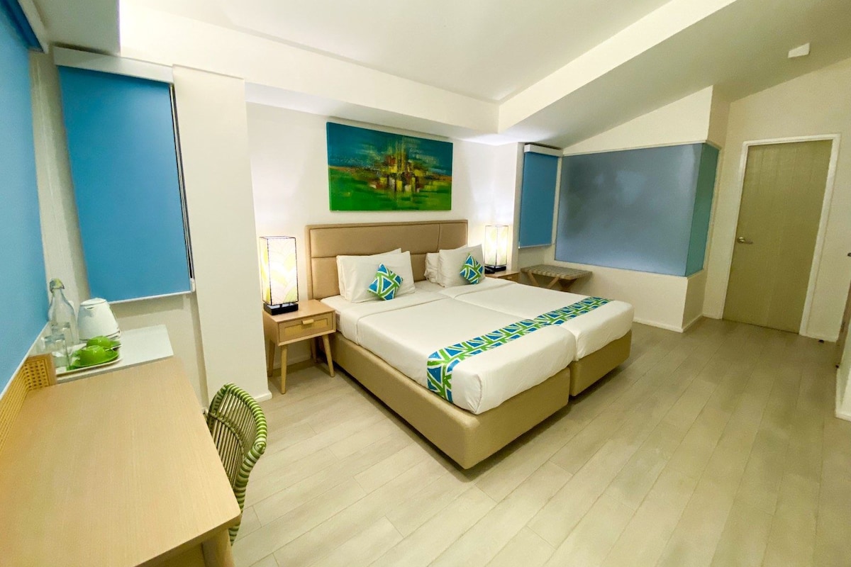 In-room safe, desk, iron/ironing board (on request), free WiFi