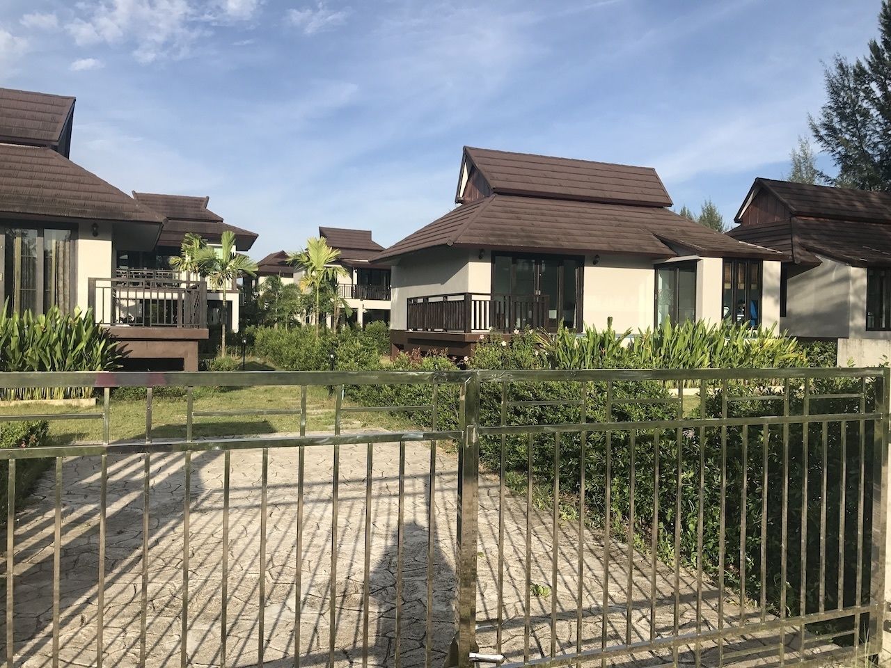 pool villa with partial sea view | view from room