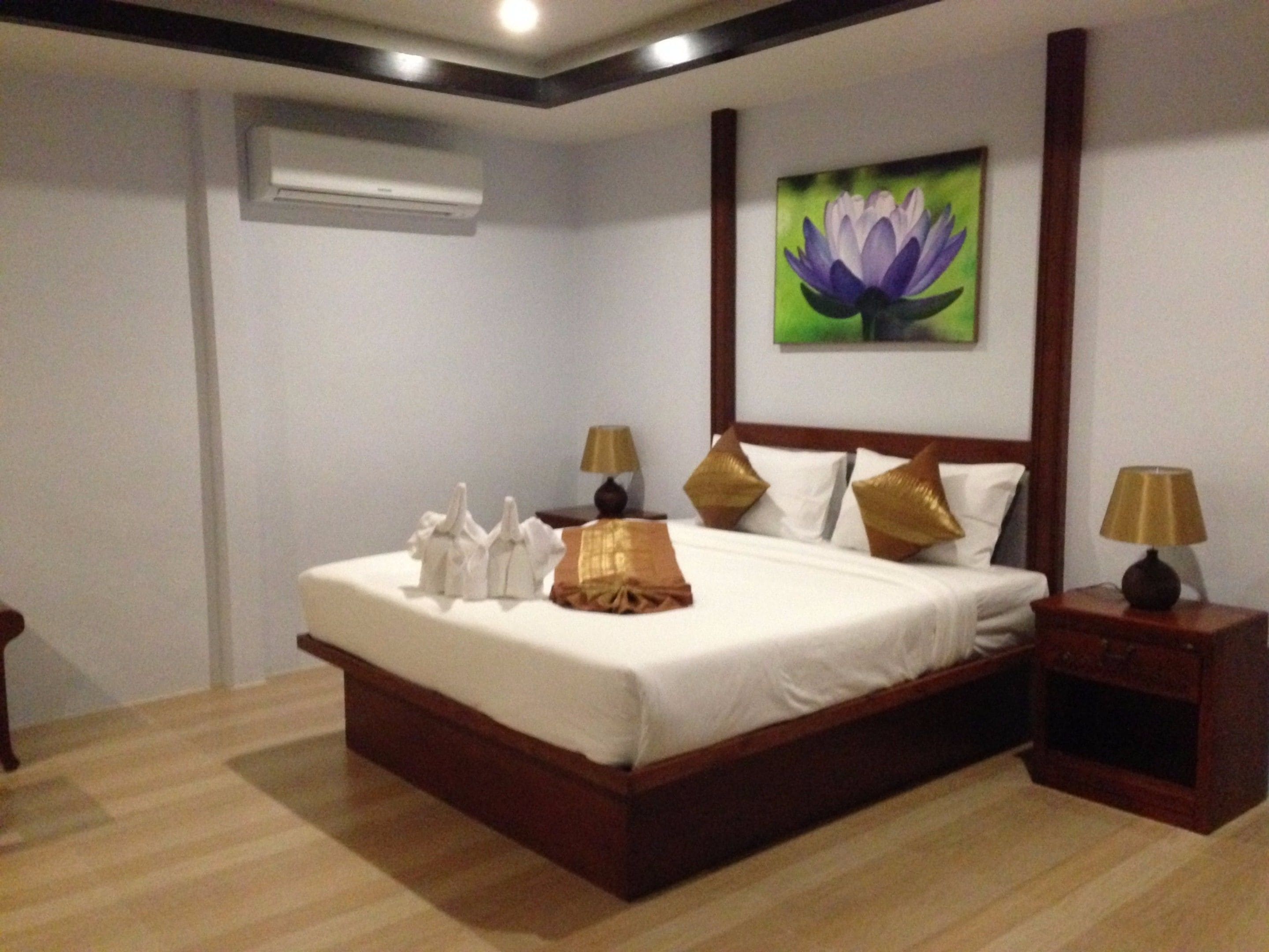 pool villa with partial sea view | minibar, in-room safe, desk, cots/infant beds