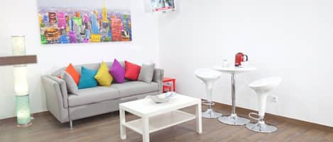 Sala de estar en el lobby