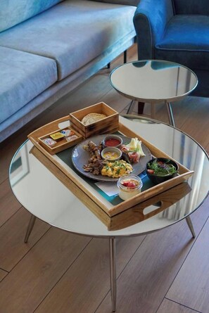 Tägliches Frühstücksbuffet (40.00 PLN pro Person)