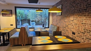 Daily buffet breakfast (EUR 12.90 per person)