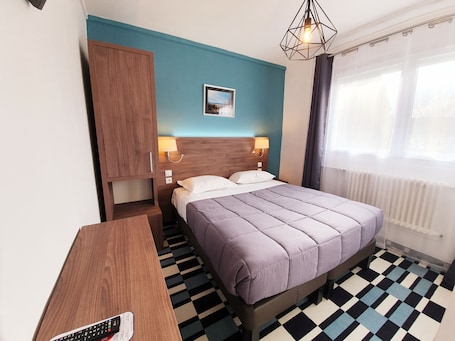 Ropa de cama de alta calidad y wifi gratis