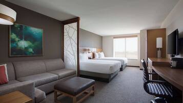 Allergitestet sengetøy, safe på rommet og skrivebord