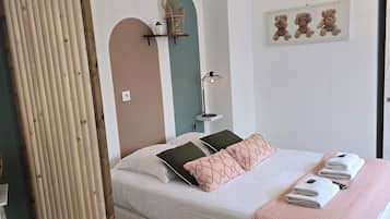 Quadruple Room | Premium bedding, minibar, in-room safe, soundproofing