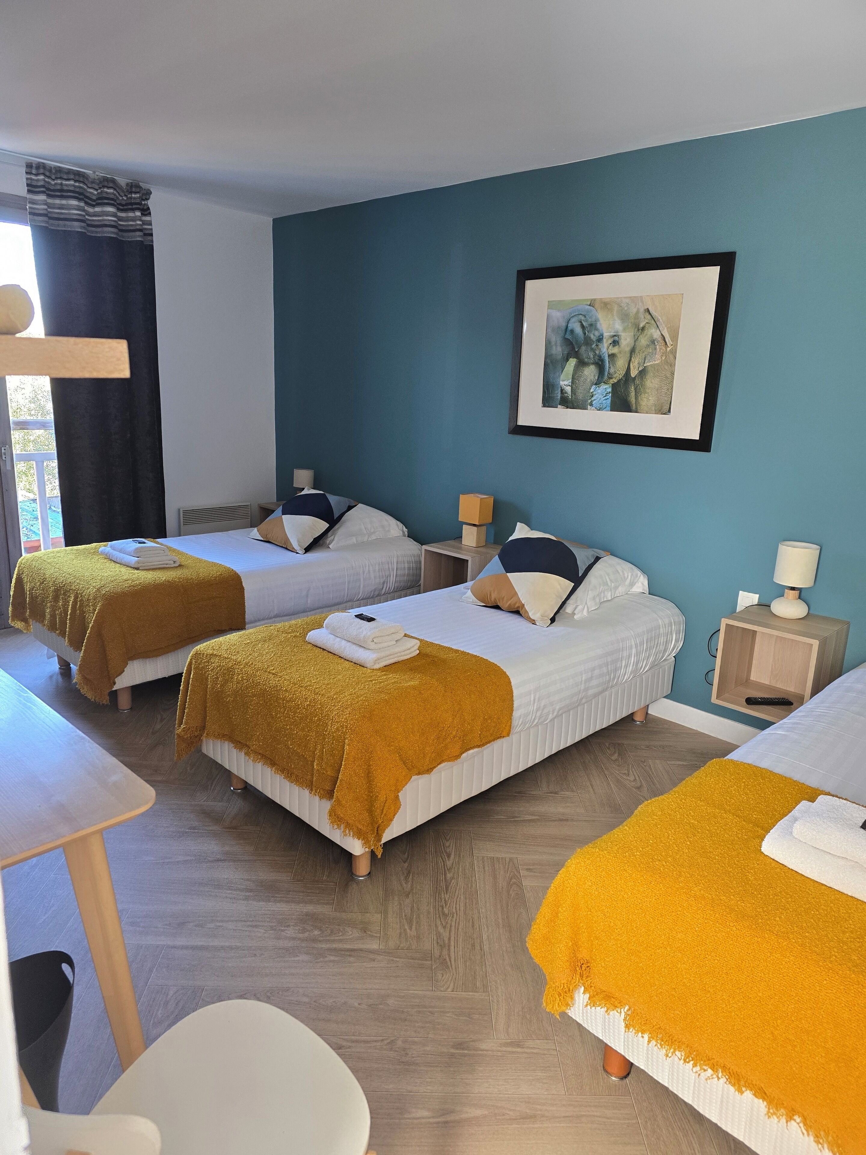 Literie de qualité supérieure, minibar, coffres-forts dans les chambres