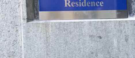A sign for Princes Street Residence by Destiny Scotland Group.