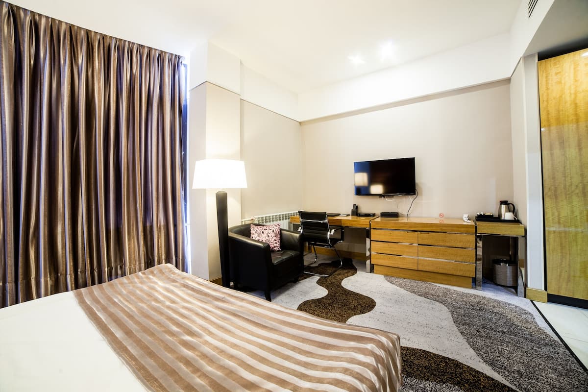 Standard Double Room | Premium bedding, minibar, in-room safe, desk
