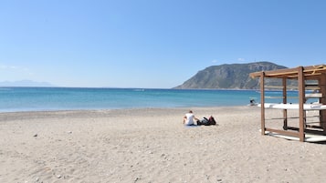 On the beach