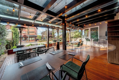 Restaurant. Hotel Laghetto Pedras Altas
